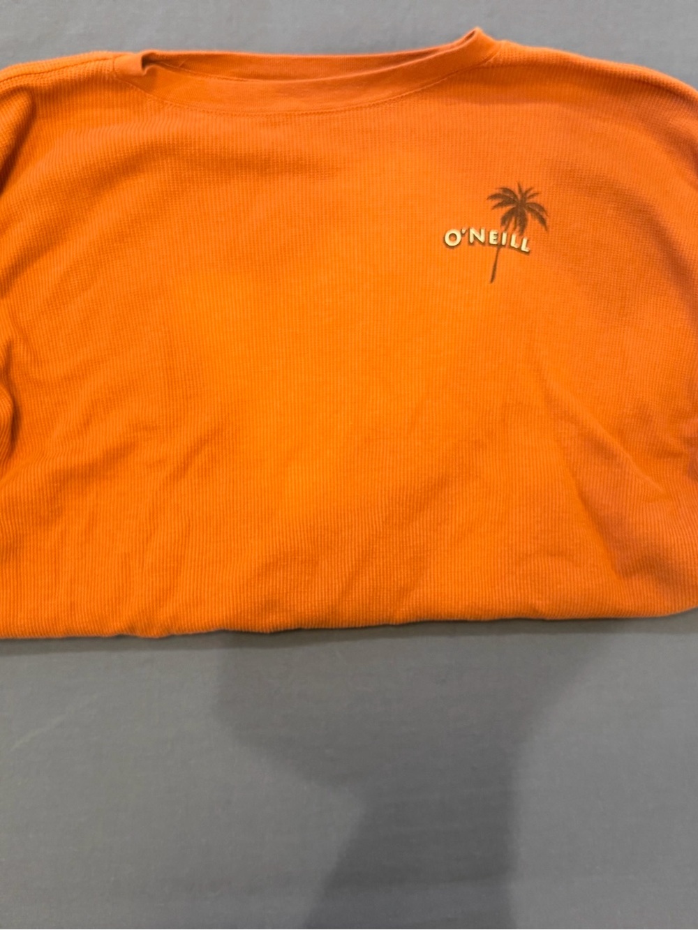 O'Neill Women’s Bright Orange Hybrid Shorts with Palm Logo